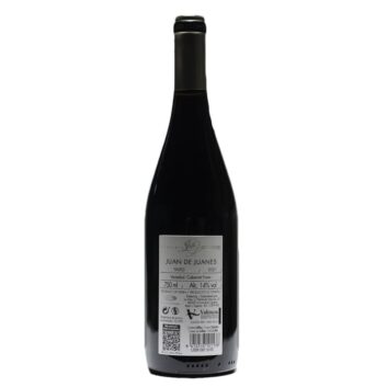 Juan de Juanes Vendimia Plata Cabernet Franc trasera