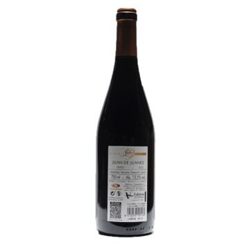 Juan de Juanes Vendimia Bronce Tinto trasera