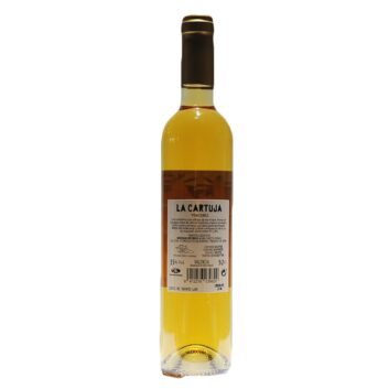 Moscatel La Cartuja 50 cl trasera
