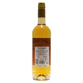 Moscatel La Cartuja 75 cl trasera