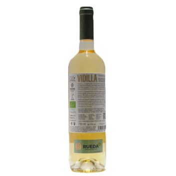 Vidilla Blanco Verdejo trasera
