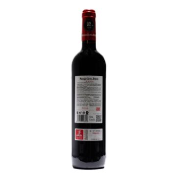 Marques del Atrio Tinto Crianza (5*) trasera