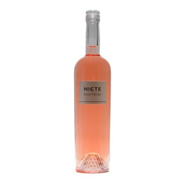 "botella Nicte Pétalos de Rosa vino rosado Castilla y León"