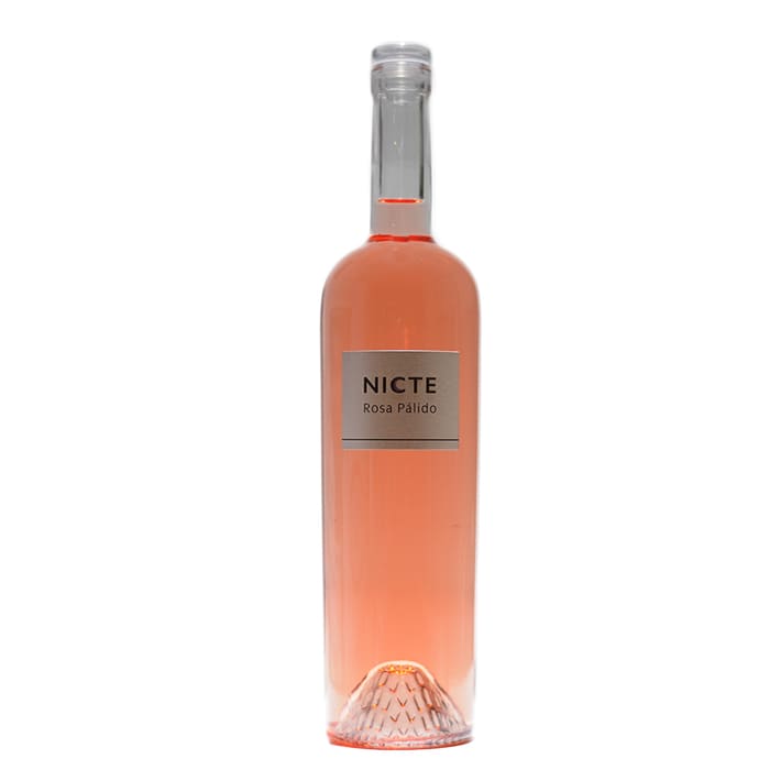 "botella Nicte Pétalos de Rosa vino rosado Castilla y León"