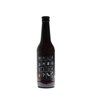 Cerveza Mala Vida 33 cl delantera