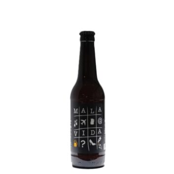Cerveza Mala Vida 33 cl delantera