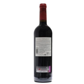 Finca Antigua Crianza Petit Verdot trasera