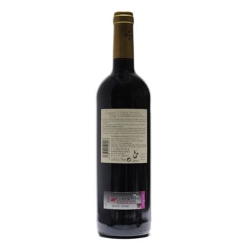 Finca Antigua Crianza Unico trasera