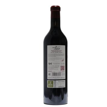 Tobia Tinto Selección 75 cl trasera