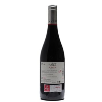 Tobía Cuveé Tinto trasera