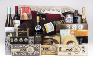 lote navideño 14 baul plegable jamon iberico cebo de campo