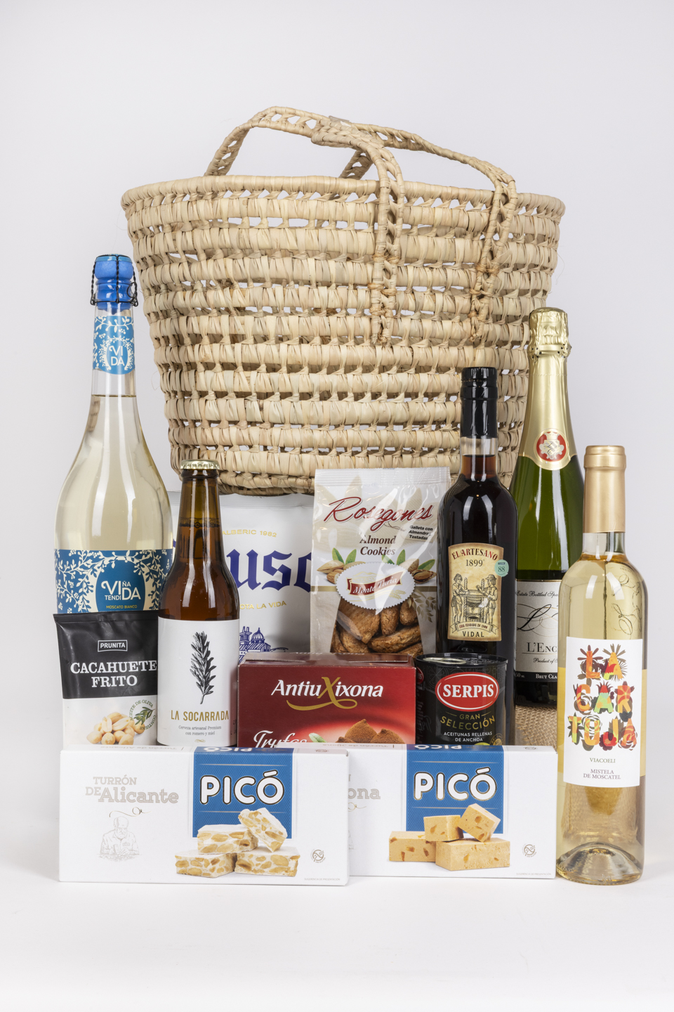 lote navideño 24 capazo sabores de valencia